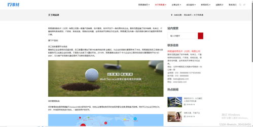 构建未来 响应式互联网技术服务公司网站模板